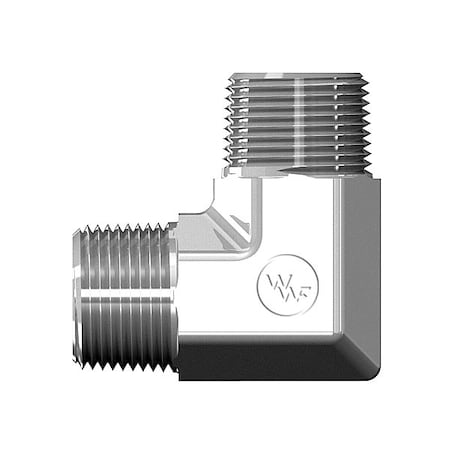 World Wide Fittings Male Pipe to Male Pipe 90 Deg. Elbow F3529X02X02